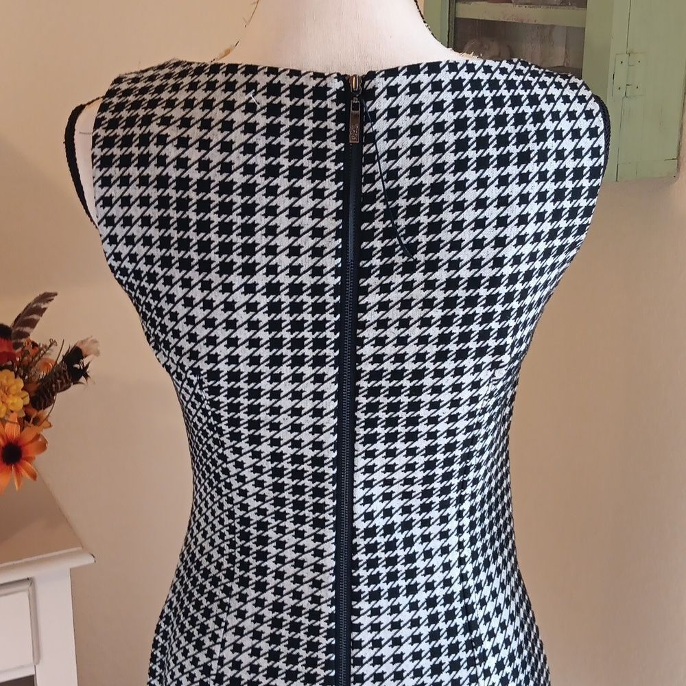 Jessica Simpson Black And White Houndstooth Check Dress . Career. Professional. - Picture 6 of 13
